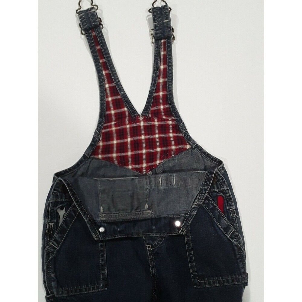 Oshkosh Overalls, Bib Denim  3-6 months,